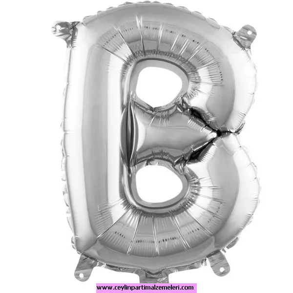 B Gümüş Folyo Balon